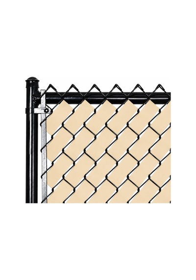Tr Pvc Çit Şeridi, Örgü Tel Gizlilik Bantları, 650 Gsm, 30 Metre, Ral 1015 Krem Renk