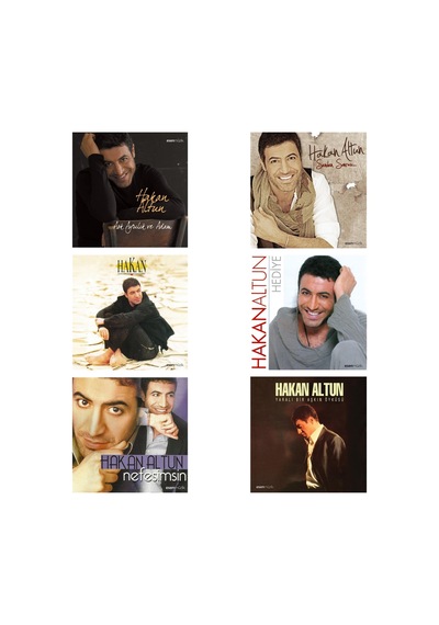 Esenshop 6'lı Cd Set 9 6 Cd -hakan Altun -hakan- Hediye - Nefesimsin - Yaralı - Aşk Ayrılık- Senden