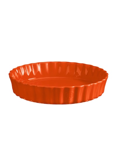 Emile Henry Tart Börek Fırın Kabı Yuvarlak 28 Cm Turuncu/toscane Turuncu