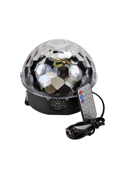 Mobee Sese Duyarlı Led Lazer Disko Topu Parti Led Işık Show Bluetooth Görseldeki Renk