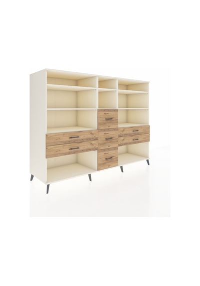 Kronos Dolap 8 Raflı 7 Çekmeceli 220x59x163 Aytaşı-aytaşı/çam Aytaşı-aytaşı/çam Kronos Dolap 8 Raflı 7 Çekmeceli 220x59x163 Aytaşı-aytaşı/çam Aytaşı-aytaşı/çam