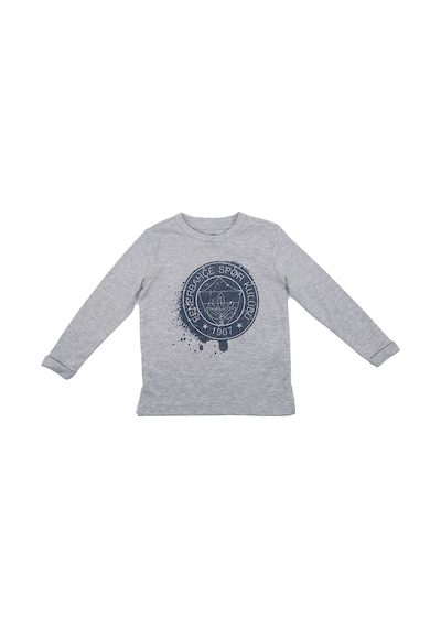Fenerium Fenerbahçe Lisanslı Yaldızlı Fb Logo Gri Çocuk Sweat Ahşap Kutulu Gri