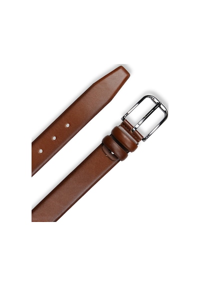 Mft Leather Hakiki Deri Klasik Kemer - 3,5 Cm Taba Napa 7565 Napa Taba