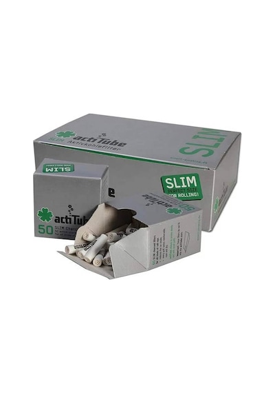 Actitube 7mm Kömürlü Pipo Filtresi 10lu Paket 500 Adet 339950-10