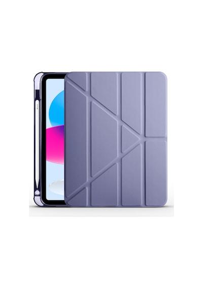Samsung Galaxy Tab A9+plus X210 X215 X217 Kılıf Kalem Bölmeli Standlı Arkası Silikon Arka Kapak