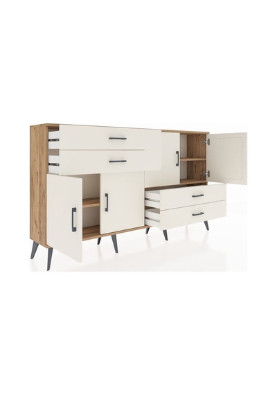 Arges Konsol 3 Raflı 4 Çekmeceli 4 Kapaklı 176x30x99 Çam-aytaşı Aytası/aytası - Atlas Çam Arges Konsol 3 Raflı 4 Çekmeceli 4 Kapaklı 176x30x99 Çam-aytaşı Aytası/aytası - Atlas Çam