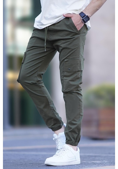 Madmext Haki Kargo Cep Jogger Pantolon 5647 Haki Madmext Haki Kargo Cep Jogger Pantolon 5647 Haki
