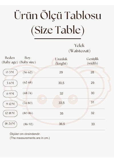 Oh La La Koala Yengeç Nakışlı Çift Taraflı Yelek İndigo