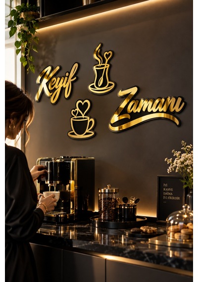 Keyif Zamanı Kahve Köşesi Duvar Dekoru 1 Mm Gold & 3 Mm Siyah Çift Katman Pleksi Parlak Premium Mutfak Ve Coffee Corner Dekoru Kahve Köşesi Duvar Süsü Siyah Üzeri Gold Keyif Zamanı Kahve Köşesi Duvar Dekoru 1 Mm Gold & 3 Mm Siyah Çift Katman Pleksi Parlak Premium Mutfak Ve Coffee Corner Dekoru Kahve Köşesi Duvar Süsü Siyah Üzeri Gold