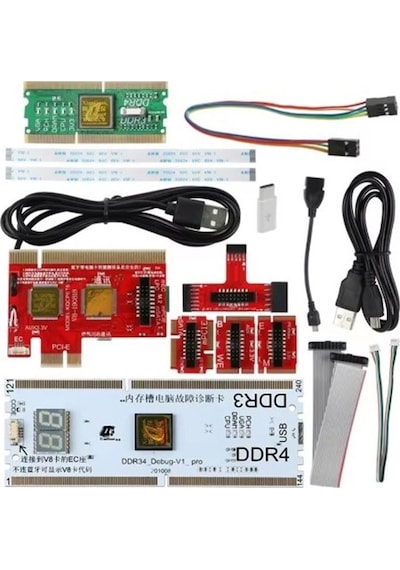 Kqcpet6 V8 Dizüstü Masaüstü Teşhis Testi Hata Ayıklama Pcı Pcı-e Minipcı-e Lpc Ddr3/4