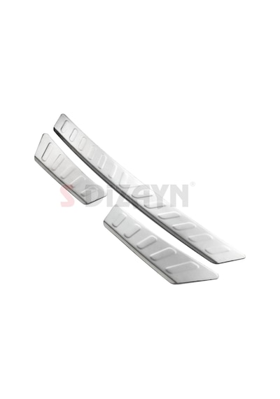 S-dizayn Vw Tiguan Krom Arka Tampon Eşiği 2007-2015