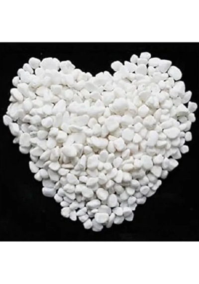 10 Kg Beyaz Dolomit Taş - Bahçe Ve Akvaryum İçin -