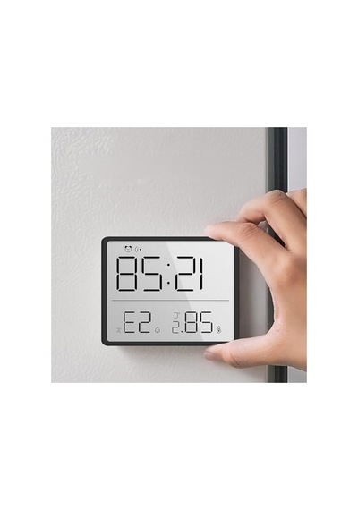 Mini Saat Alarm, Lcd Dijital Ekran İle Sıcaklık Ölçer