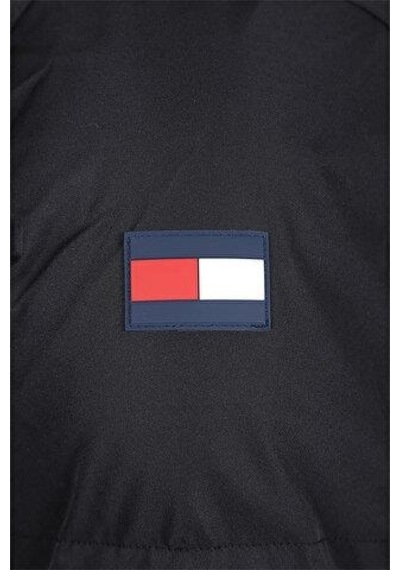 Tommy Hilfiger Arctic Cloth Parka Erkek Mont Siyah 001