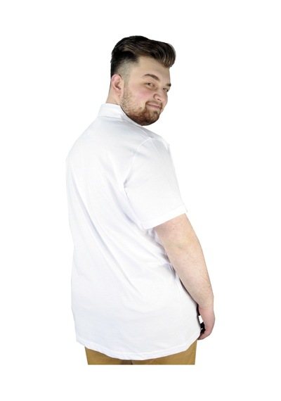 Mode Xl Erkek T Shirt Polo Flight Team 22311 Beyaz 001