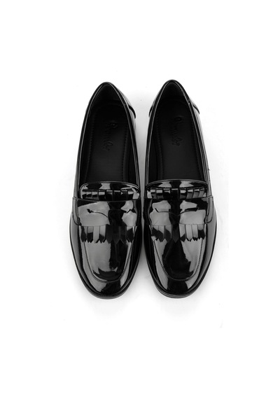 Siyah Kadın Loafer Ayakkabı K01212011098 Siyah