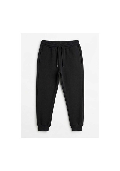 Eray Alp Kids Unisex Çocuk Siyah Jogger Eşofman Altı Günlük Rahat Kombin