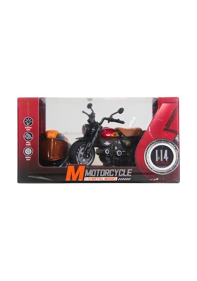 1/14 Motosiklet Pb 3r Sesli Ve Işıklı Siyah