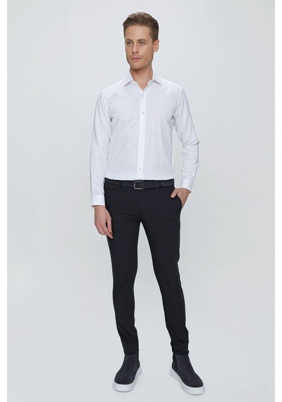 Efor P 1077 Slim Fit Lacivert Spor Pantolon Lacivert