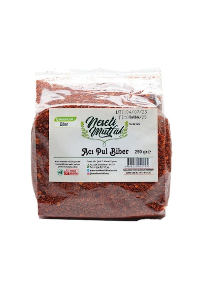 Neşeli Mutfak Acı Pul Biber 250 Gr