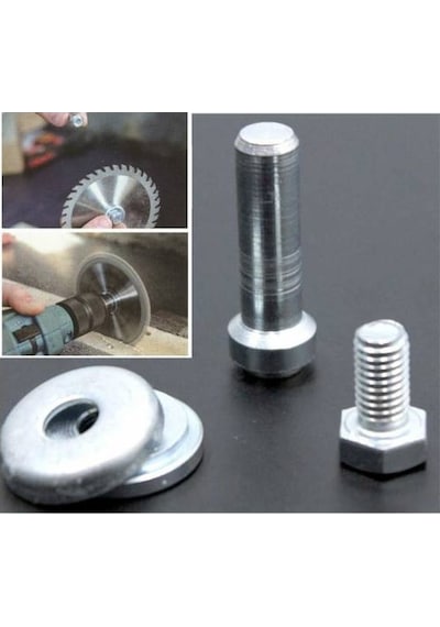 Matkap Adaptör Daire Mini Disk Mandren Adaptörü 6...