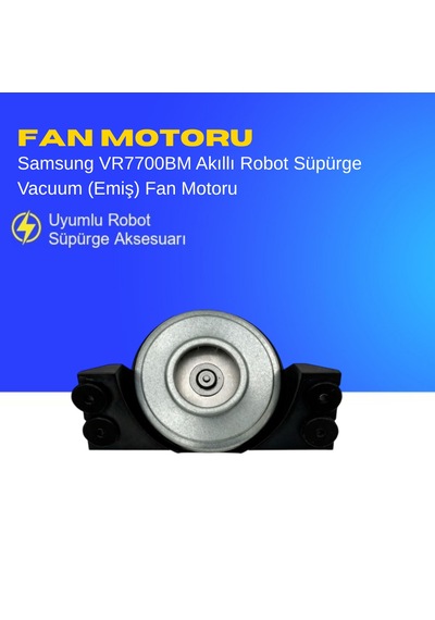 Samsung Uyumlu, Vr7700bm Akıllı Robot Süpürge Vacuum Emiş Fan Motoru Yedek Parça