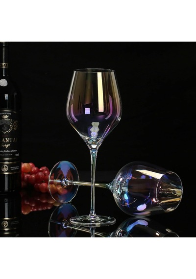 Tr Şarap Kadehleri 2'li Set, 22 Oz El Üflemeli Beyaz Ve Kırmızı Şarap Kadehleri. Kurşunsuz Premium Kristal Yanard Genel