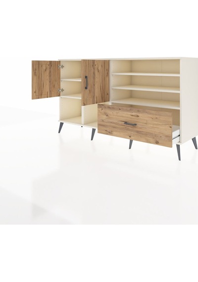Kronos Konsol 7 Raflı Tek Çekmeceli 2 Kapaklı 176x59x99 Aytaşı-ça Aytaşı-çam Kronos Konsol 7 Raflı Tek Çekmeceli 2 Kapaklı 176x59x99 Aytaşı-ça Aytaşı-çam