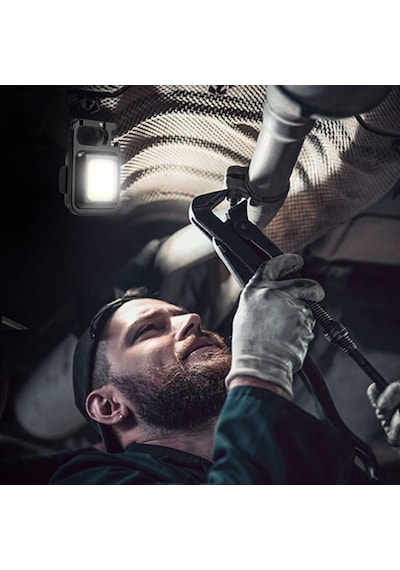 Buffer Anahtarlıklı, Açacaklı,güçlü Mıknatıslı 3 Farklı Led Modlu Mini Boy Asılabilen Led Kamp Aydınlatması,el Feneri Diğer