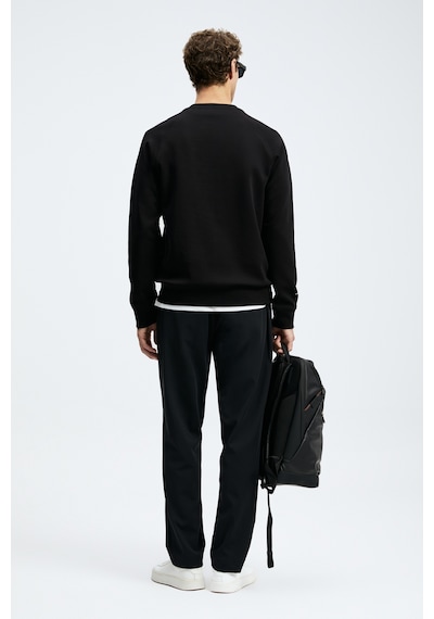 Lufian Cooper Erkek Sweatshirt Siyah Siyah 112030198100100