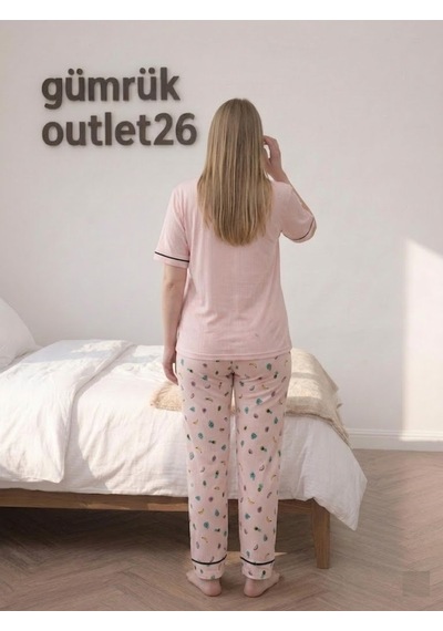 Vinetta Pijama Pembe