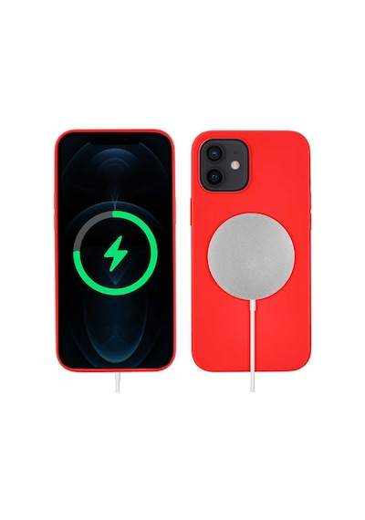 Apple Uyumlu iPhone 12 Kılıf Zore Silksafe Wireless Kılıf