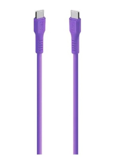 Ttec-usb-c - Usb-c 120cm 60w Pd/qc Hızlı Şarj/data Kablosu Mor