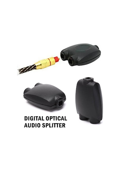 Dijital SPDIF Optik Ses Ayırıcı Çoklayıcı - Çift Yönlü Splitter