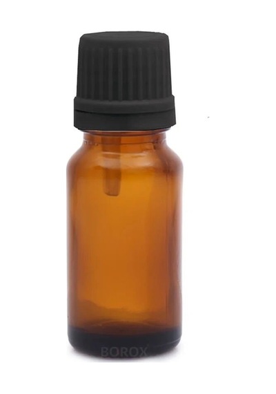 Borox Cam Da MLatma Şişe 10 ML Amber Da MLalıklı Şişe 10 cc