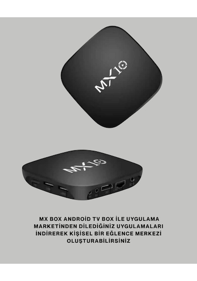 4k Medya Kutusu Hdmı-usb Bağlantılı Android Tv Çözümü Diğer