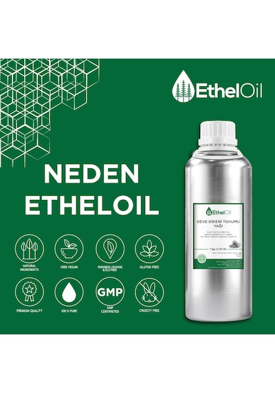 Etheloil Deve Dikeni Tohumu Yağı 1 KG