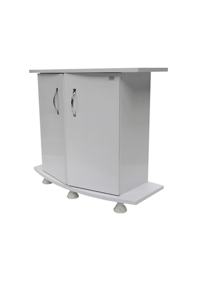 Kanki Pet Mdf Bombeli Akvaryum Sehpa Beyaz 100 CM