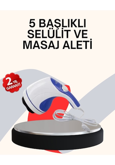 Taşınabilir Elektrikli Masaj Cihazı Selülit Ve Yağ Karşıtı - Lisinya Çok Renkli