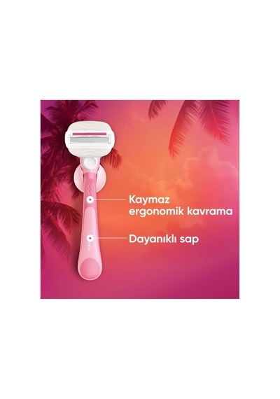 Gillette Venus Pro Comfortglide Sugarberry Kokulu Kadın Tıraş Bıçağı