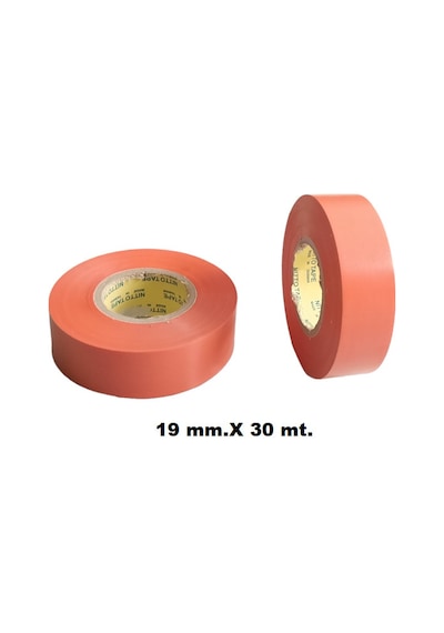 Nıtto 19x30trc Nıtto Izoele Bant Pvc 19 Mm X 30 Mt Turuncu