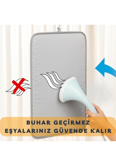 Beylini Buharlı Dikey Ütü Matı 5 Katman Asılabilir Yanmaz Çift Taraflı Dayanıklı Keçeli Buharlı Ütü Bezi Gr Diğer