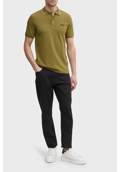 Calvin Klein Erkek Polo Yaka T Shirt K10k112751 Lht Haki Haki
