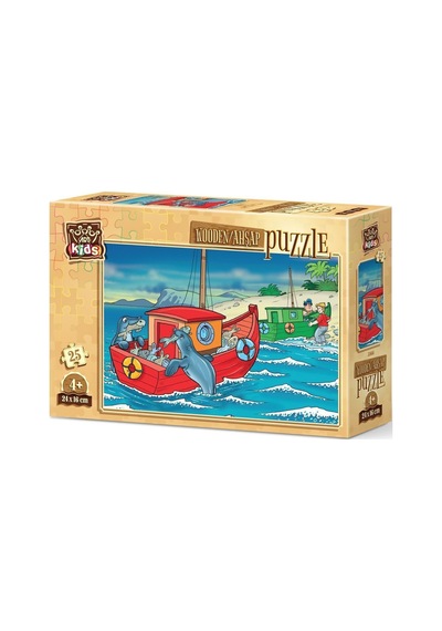 Art Puzzle 25 Parça Mutlu Fok Balıkları 5866