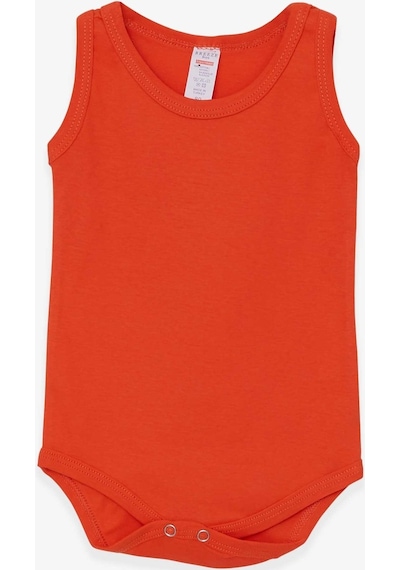 Breeze Kız Bebek Çıtçıtlı Body Turuncu (9 Ay-3 Yaş)