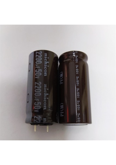 Upf1h222mhd1cv 2200mf 50v 17x40 105 Nıchıcon Elko Kondansatör 10 Adet