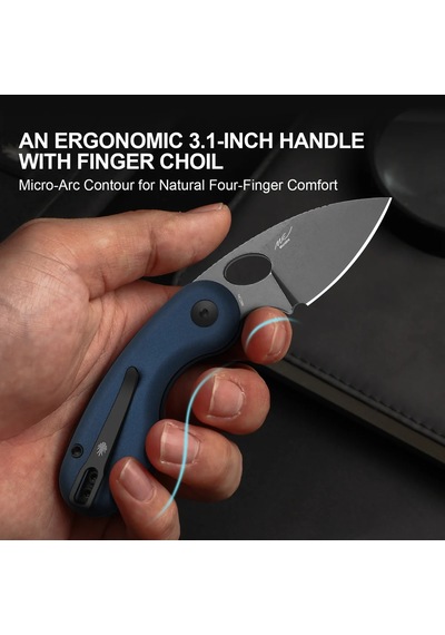 Kizer Microbe Kizer Button Liner Lock 14c28n Aluminum Kizerv 2742a1 Kamp Çakısı Kum