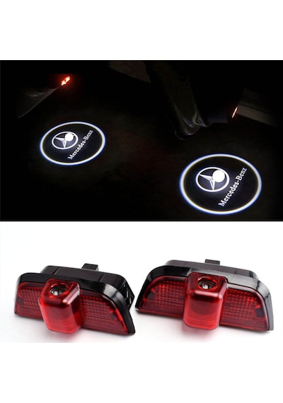 Mercedes W205 Kapı Altı Hayalet Logo Lazer Led