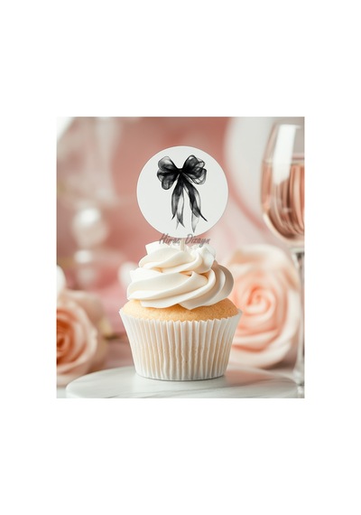 15adet Siyah Fiyonklu Bride To Be Bekarlığa Veda Cupcake Kürdanı Gelin Oluyor Düğün Kına Gecesi Bekarlığa Veda Süsü