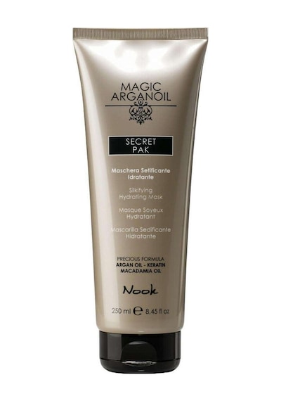 Nook Magic Arganoil Secret Argan Yağ Keratin Onarıcı Parlaklık Kazandıran Nemlendirici Saç Maskesi 250 ML